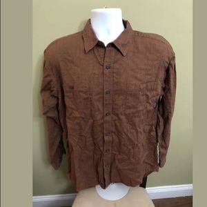 Men’s Patagonia Brown Button Down Shirt Medium